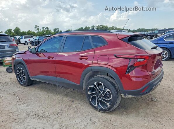 KL77LJEP0SC201977 2025 CHEVROLET TRAX Темно-бордовый Задняя левая четверть