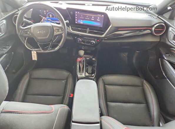 KL77LJEP1SC061776 2025 CHEVROLET TRAX Black Вид панелі приладів