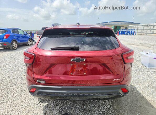 KL77LJEP1SC188320 2025 CHEVROLET TRAX Красный Вид сзади