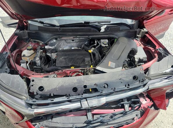 KL77LJEP1SC188320 2025 CHEVROLET TRAX Красный Вид подкапотного пространства