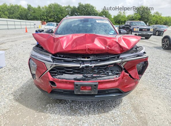 KL77LJEP1SC188320 2025 CHEVROLET TRAX Красный Вид спереди