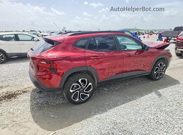 KL77LJEP1SC188320 2025 CHEVROLET TRAX Красный Задняя правая четверть
