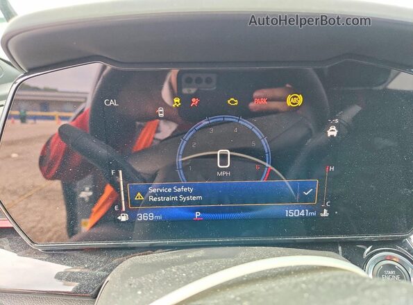KL77LJEP1SC328298 2025 CHEVROLET TRAX Silver Vista del cuadro de instrumentos