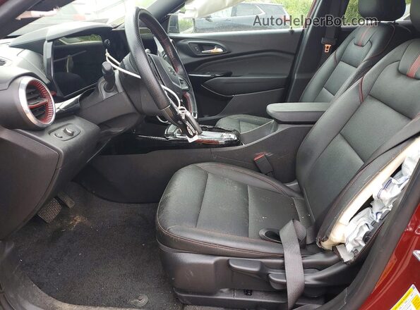 KL77LJEP2SC110015 2025 CHEVROLET TRAX Темно-бордовый Вид салона спереди
