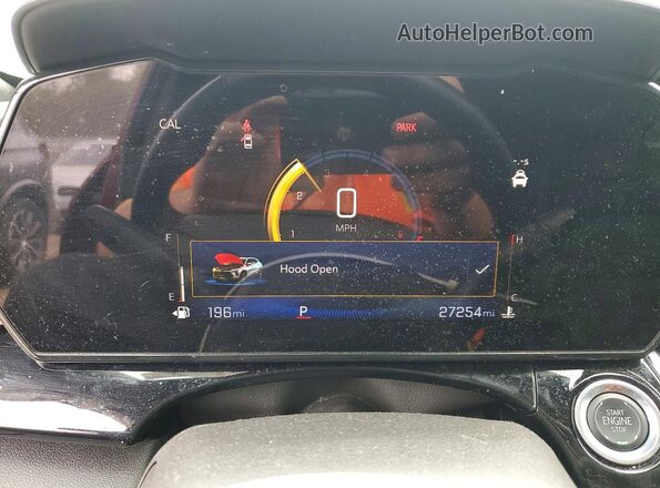 KL77LJEP2SC110015 2025 CHEVROLET TRAX Темно-бордовый Вид щитка приборов