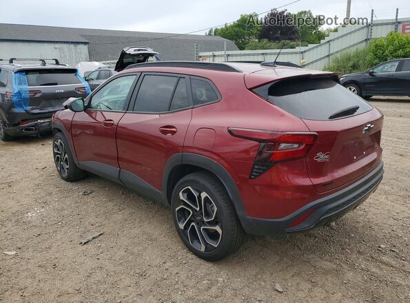 KL77LJEP2SC110015 2025 CHEVROLET TRAX Темно-бордовый Задняя левая четверть