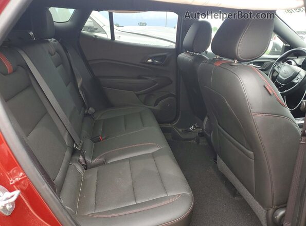 KL77LJEP2SC110015 2025 CHEVROLET TRAX Темно-бордовый Вид задней части салона