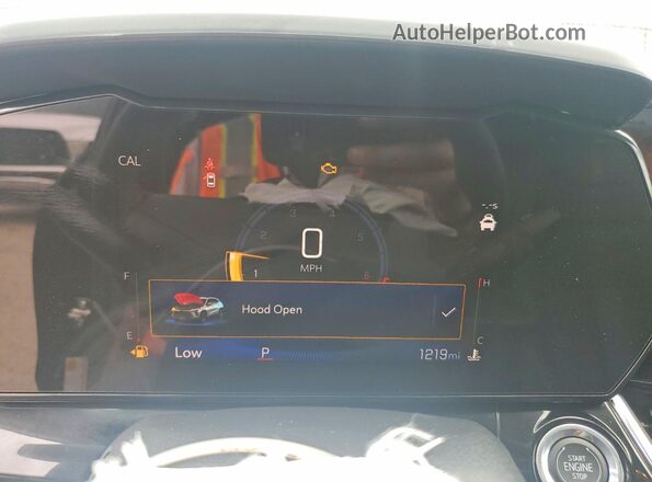 KL77LJEP2TC067734 2026 CHEVROLET TRAX Black Vista del cuadro de instrumentos