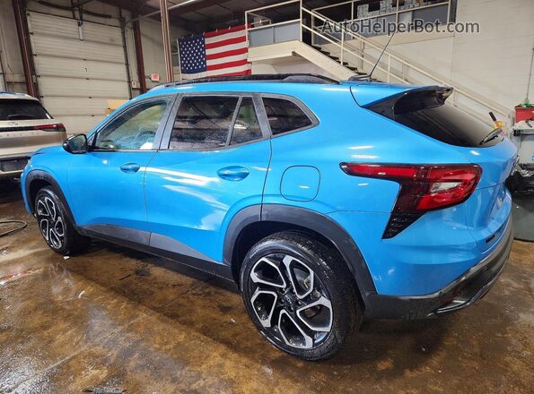 KL77LJEP4SC163993 2025 CHEVROLET TRAX Blue Հետևի ձախ