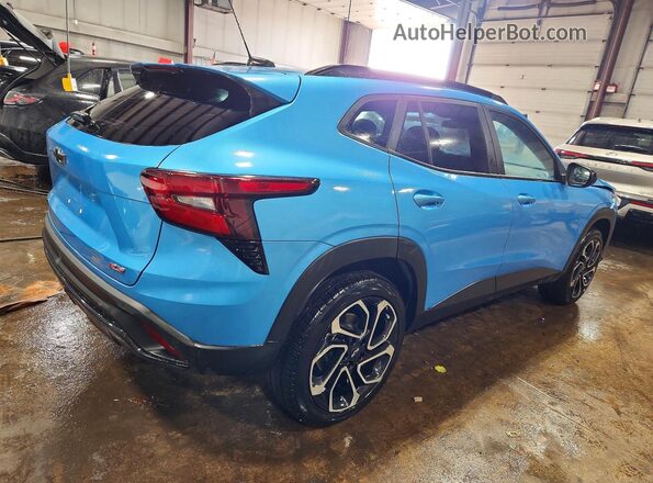 KL77LJEP4SC163993 2025 CHEVROLET TRAX Blue Առջևի աջ