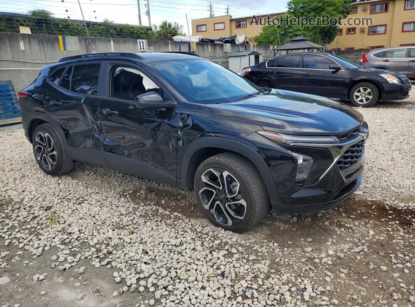 KL77LJEP5SC257803 2025 CHEVROLET TRAX Black Przód prawy