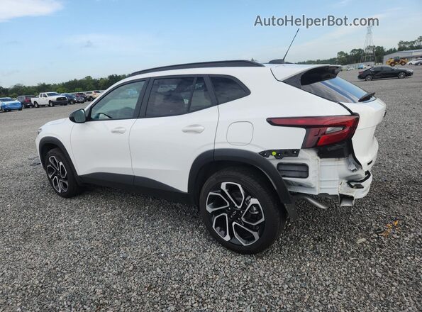KL77LJEP6SC103276 2025 CHEVROLET TRAX White Trasero izquierdo