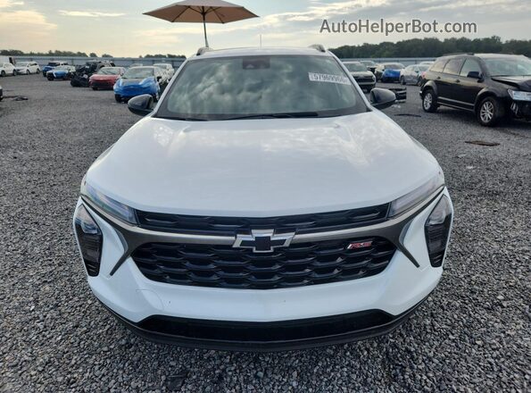 KL77LJEP6SC103276 2025 CHEVROLET TRAX White Vista frontal