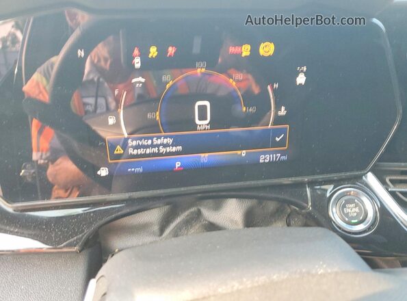 KL77LJEP7SC250108 2025 CHEVROLET TRAX Black Vista del cuadro de instrumentos