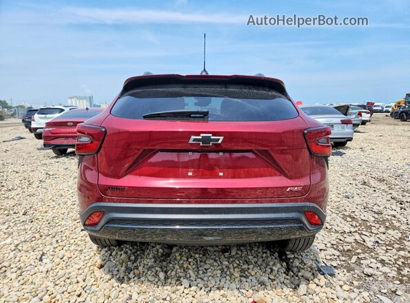 KL77LJEP7SC283979 2025 CHEVROLET TRAX Red Rear view