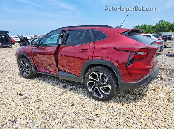 KL77LJEP7SC283979 2025 CHEVROLET TRAX Red Rear left