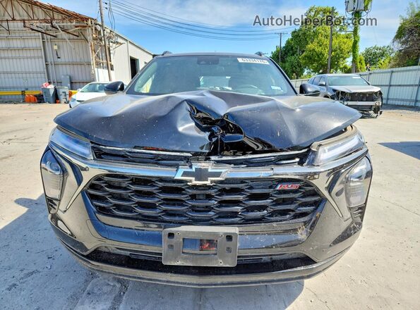 KL77LJEP7SC301087 2025 CHEVROLET TRAX Black Front view