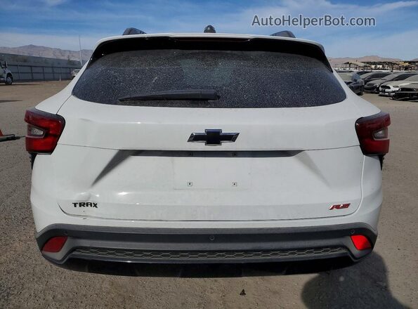 KL77LJEP7SC340231 2025 CHEVROLET TRAX White Vista trasera