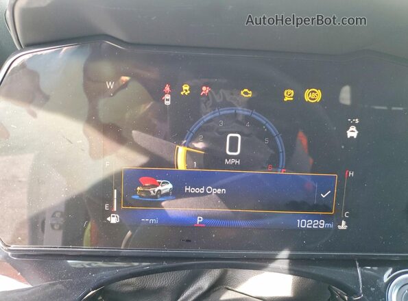KL77LJEP7SC340231 2025 CHEVROLET TRAX White Vista del cuadro de instrumentos