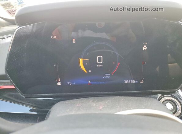 KL77LJEP8SC027754 2025 CHEVROLET TRAX Белый Вид щитка приборов