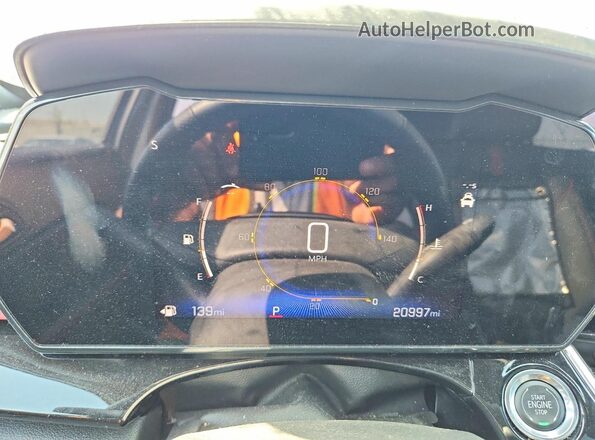 KL77LJEP9SC065123 2025 CHEVROLET TRAX Black Widok zestawu wskaźników