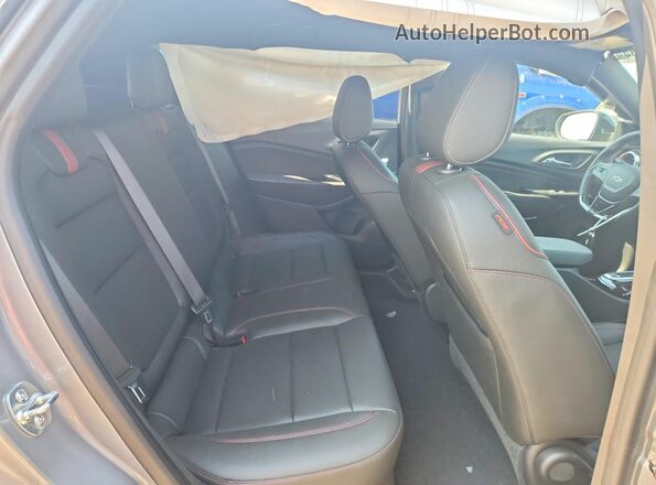 KL77LJEP9SC168302 2025 CHEVROLET TRAX Silver Rear seats view