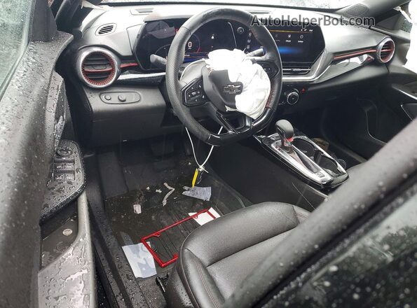 KL77LJEPXSC168454 2025 CHEVROLET TRAX Black Dashboard view