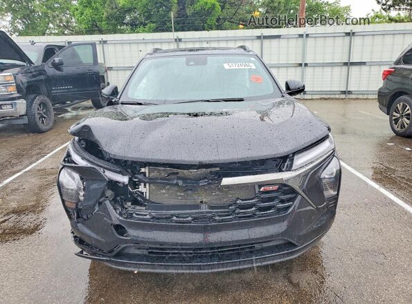 KL77LJEPXSC168454 2025 CHEVROLET TRAX Black Front view