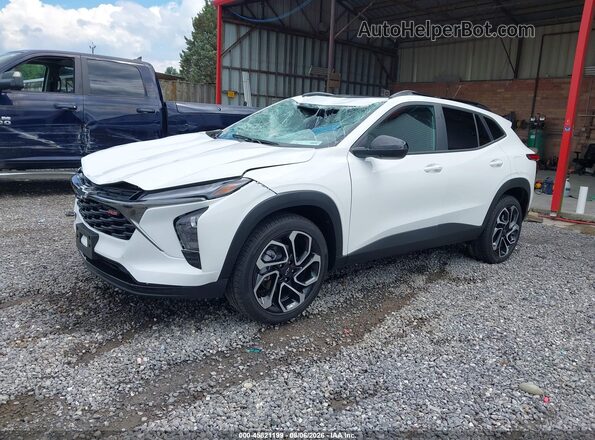 KL77LJEPXSC195489 2025 CHEVROLET TRAX White Front left