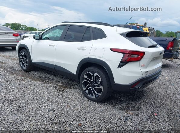 KL77LJEPXSC195489 2025 CHEVROLET TRAX White Rear left