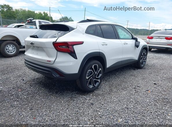 KL77LJEPXSC195489 2025 CHEVROLET TRAX White Rear right