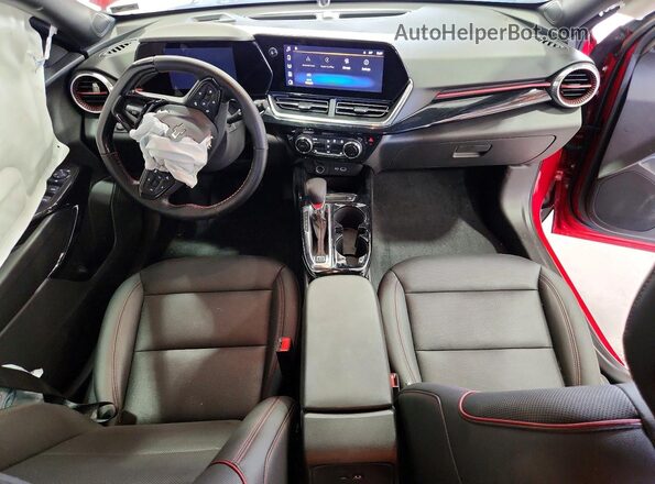 KL77LJEPXTC088220 2026 CHEVROLET TRAX Red წინა პანელის ხედი