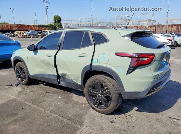KL77LKE21RC160134 2024 CHEVROLET TRAX Green Trasero izquierdo