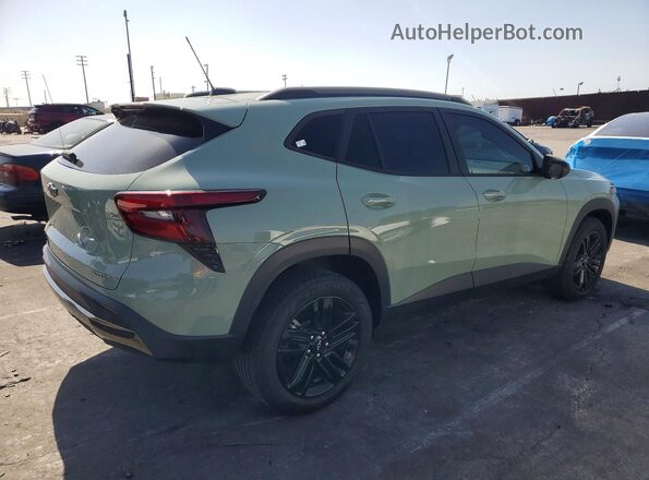 KL77LKE21RC160134 2024 CHEVROLET TRAX Green Trasero derecho