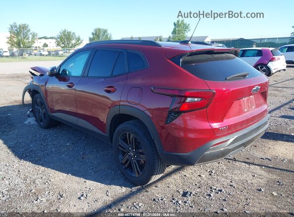 KL77LKE22RC176293 2024 CHEVROLET TRAX Red Հետևի ձախ