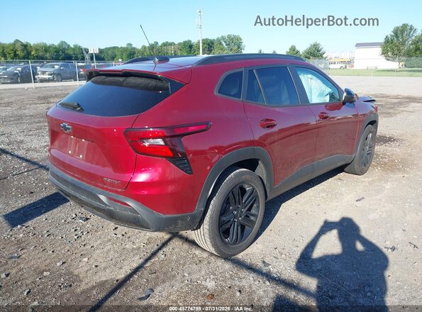 KL77LKE22RC176293 2024 CHEVROLET TRAX Red Հետևի աջ