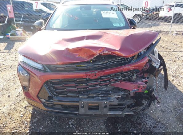 KL77LKE22RC176293 2024 CHEVROLET TRAX Red Դիմացի տեսք
