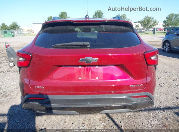 KL77LKE22RC176293 2024 CHEVROLET TRAX Red 