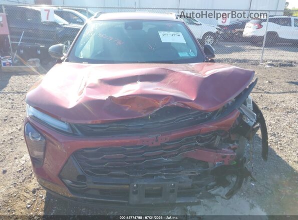 KL77LKE22RC176293 2024 CHEVROLET TRAX Red Սարքավորումների վահանակի տեսք