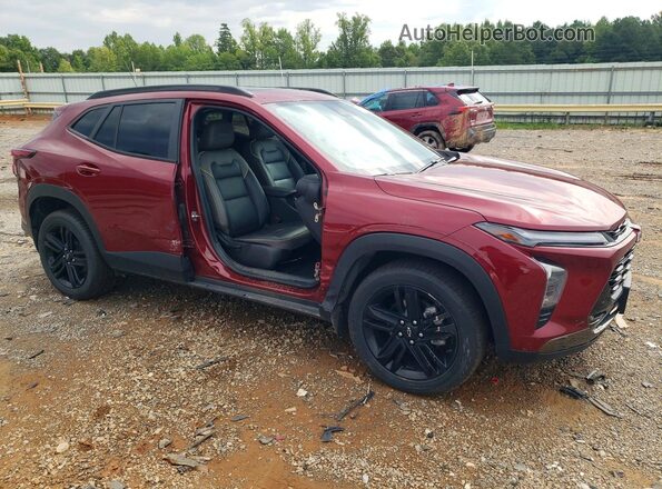 KL77LKE24RC065325 2024 CHEVROLET TRAX Maroon Delantero derecho