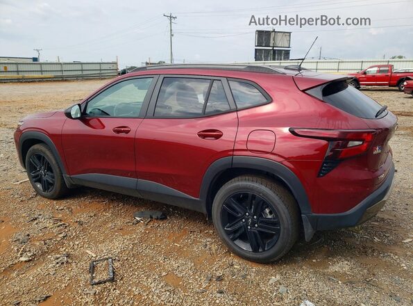 KL77LKE24RC065325 2024 CHEVROLET TRAX Maroon Trasero izquierdo