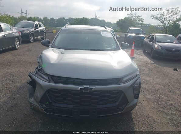 KL77LKE25RC074437 2024 CHEVROLET TRAX Gray Instrument cluster view