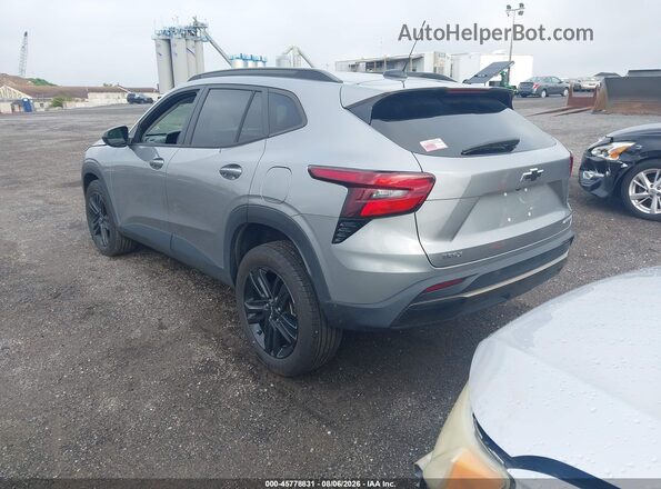 KL77LKE25RC074437 2024 CHEVROLET TRAX Gray Rear left