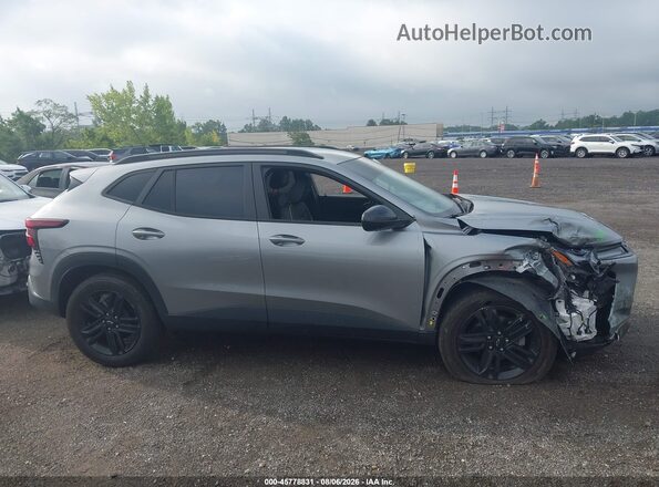 KL77LKE25RC074437 2024 CHEVROLET TRAX Gray Rear interior view