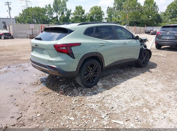 KL77LKE26RC097791 2024 CHEVROLET TRAX Зеленый Задняя правая четверть