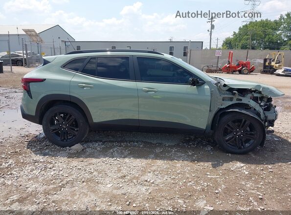 KL77LKE26RC097791 2024 CHEVROLET TRAX Зеленый Панорамный вид салона 360°