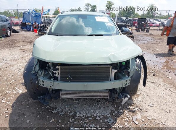 KL77LKE26RC097791 2024 CHEVROLET TRAX Зеленый Вид задней части салона