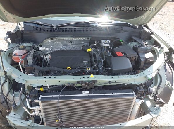 KL77LKE26RC097791 2024 CHEVROLET TRAX Зеленый Вид сзади