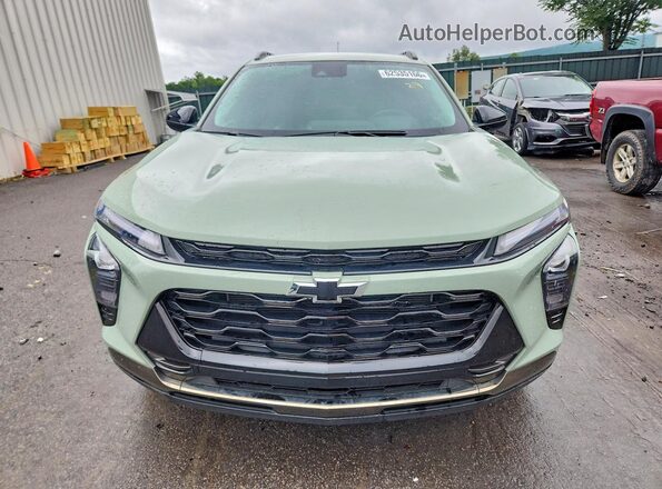 KL77LKE27RC173941 2024 CHEVROLET TRAX Green წინა ხედი
