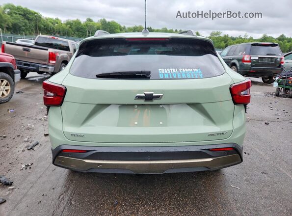 KL77LKE27RC173941 2024 CHEVROLET TRAX Green უკანა ხედი